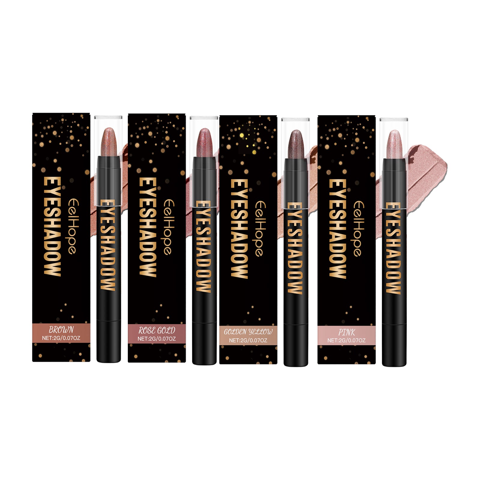 Eyeshadow Stick Series Matte Cream Holding Makeup Color, Easy To Use Eyeshadow Stick