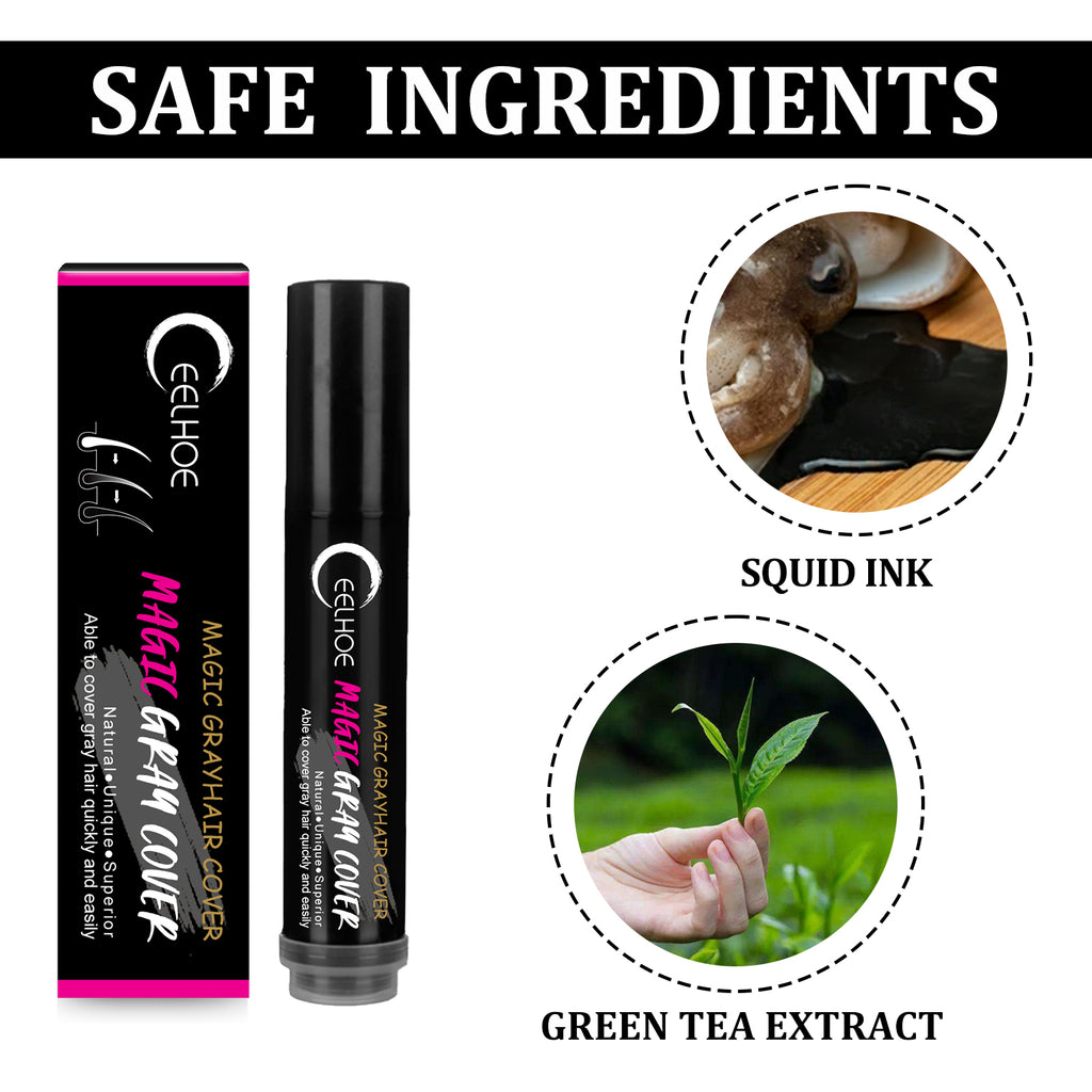 Temporary Plant-Based Hair Color Stick