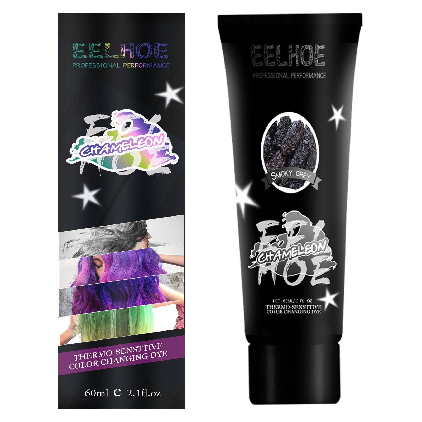 Gradient Hair Conditioner, No Damage To Hair And Scalp Easily Change Hair Color Hair Conditioner