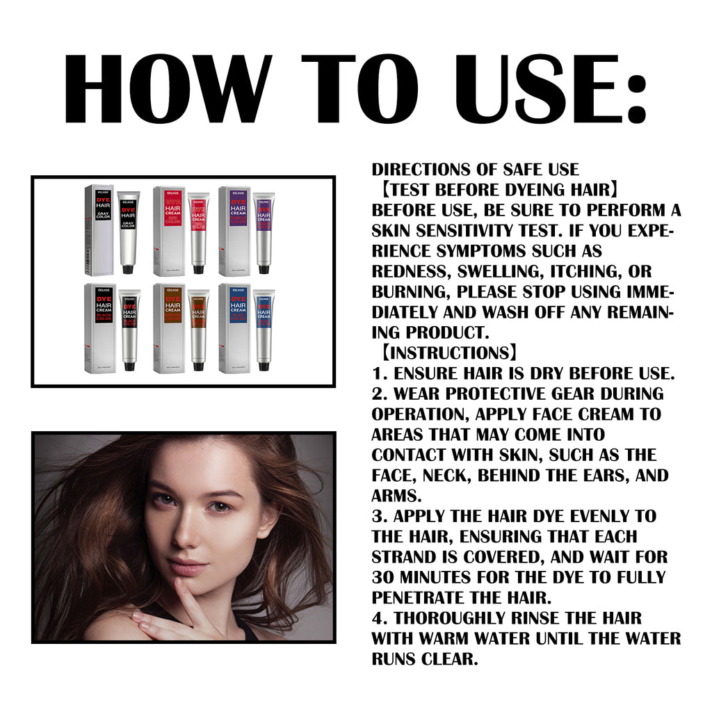 Gentle Moisturizing Hair Color Cream