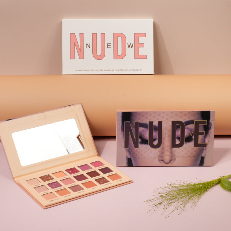 Desert Rose 18-Color Matte Pearl Eyeshadow Palette