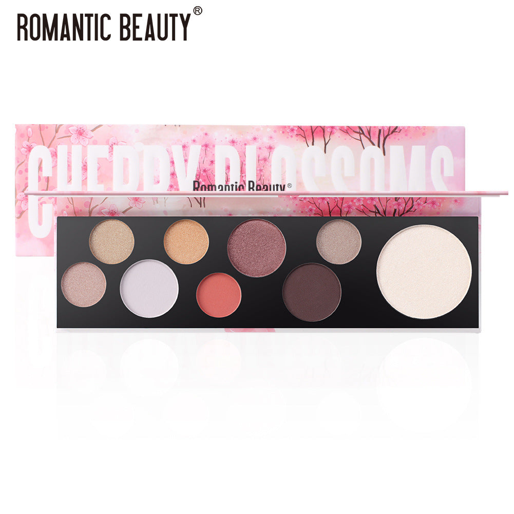 Romantic Beauty 9-Color Eye Shadow Palette