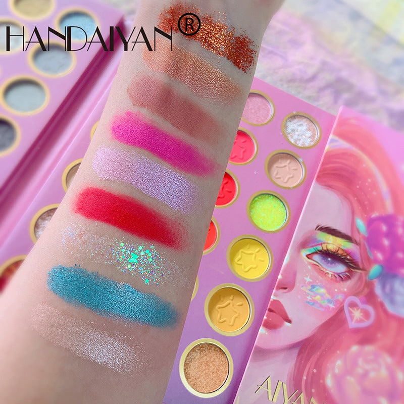84-Color Eyeshadow, Blush & Highlight Palette