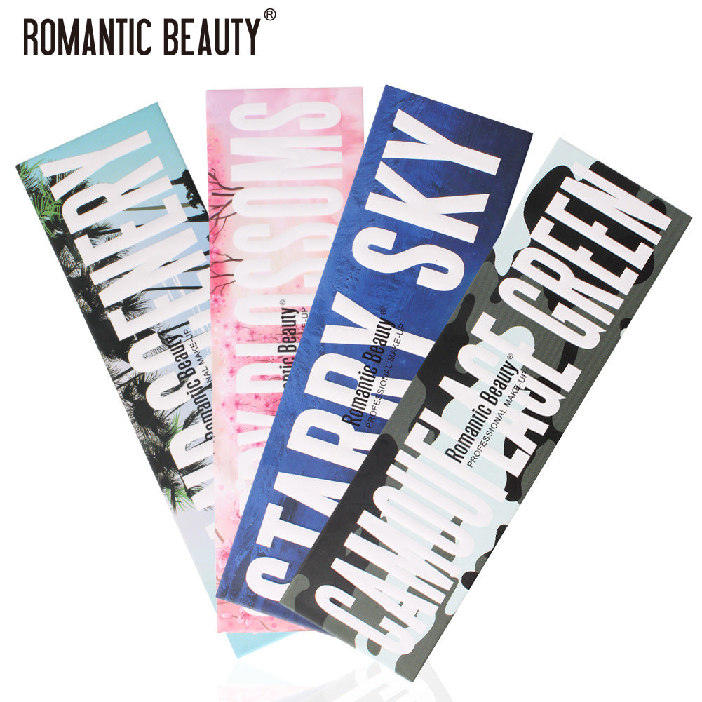 Romantic Beauty 9-Color Eye Shadow Palette