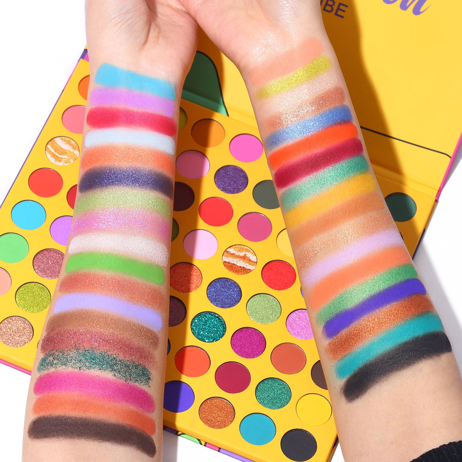 UCANBE 72-Color Abstract Eyeshadow Palette