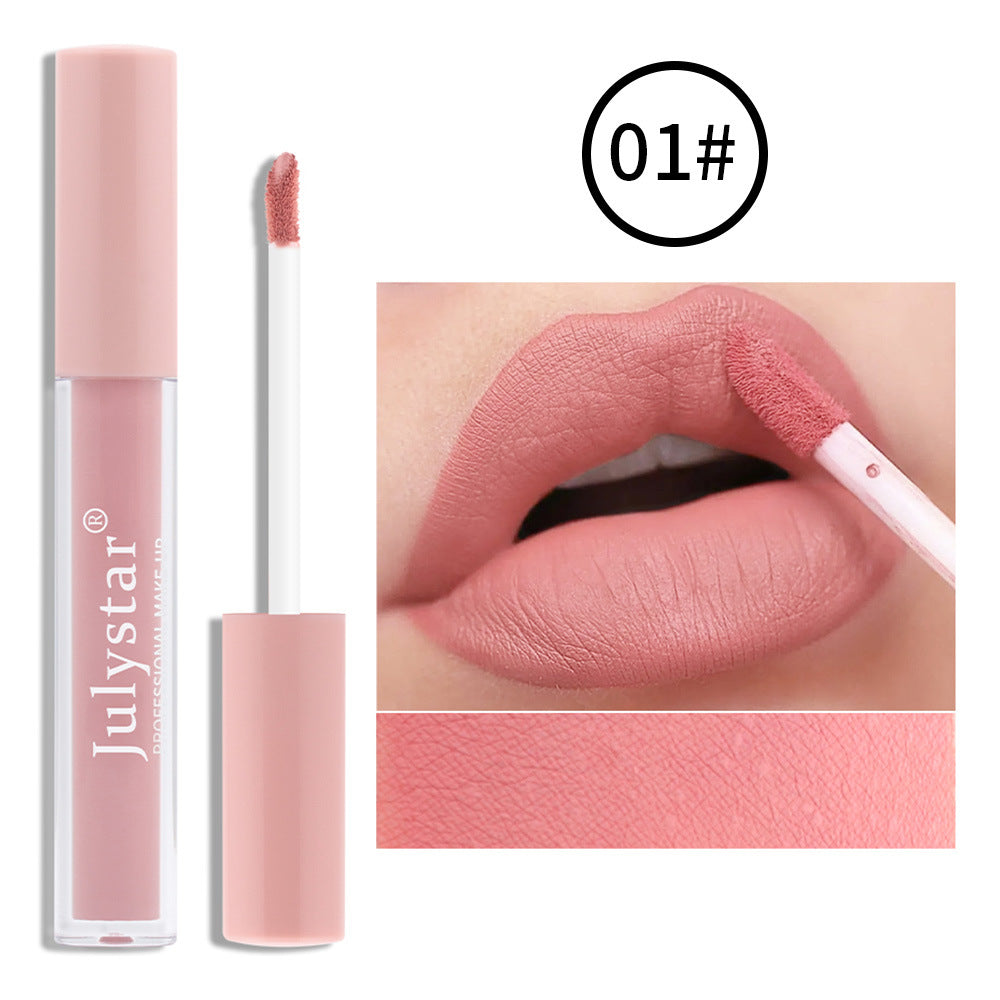 Fog Matte Makeup Free Ice Cream Lip Glaze Velvet Does Not Stick To Lip Mud -