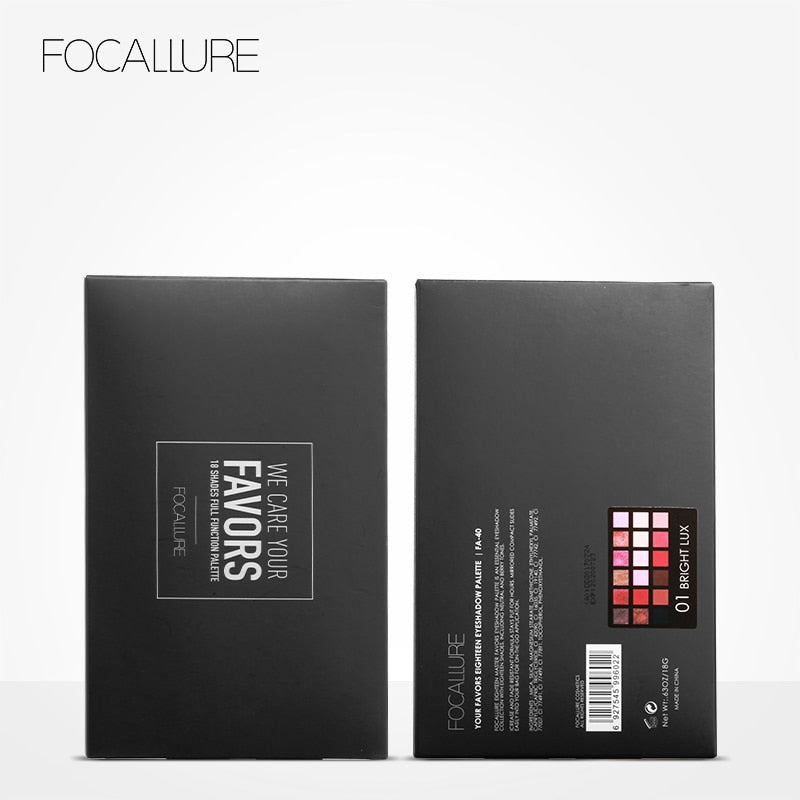 18 Color Shimmer Matte Palette Pigment Eye Shadow Mineral Nude 
.