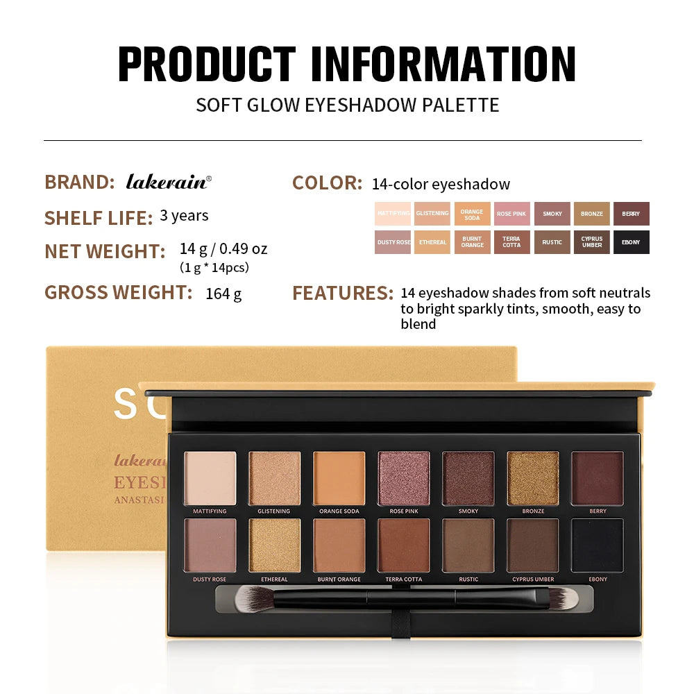 Earth Tone Eyeshadow Palette