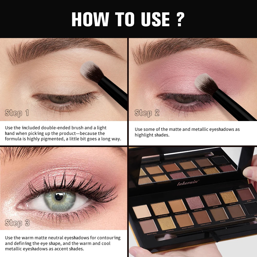 Earth Tone Eyeshadow Palette