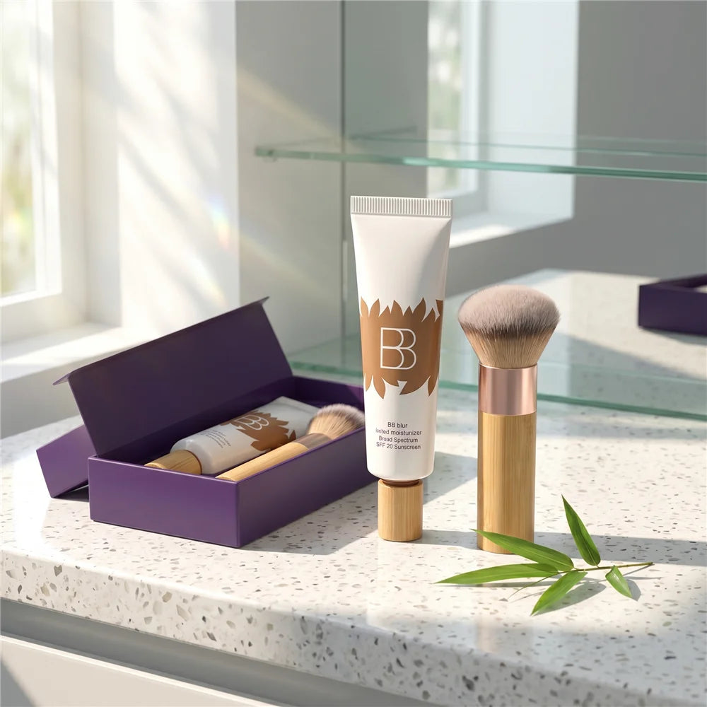 BB Cream & Makeup Primer Set — Long-Lasting, Lightweight Coverage
