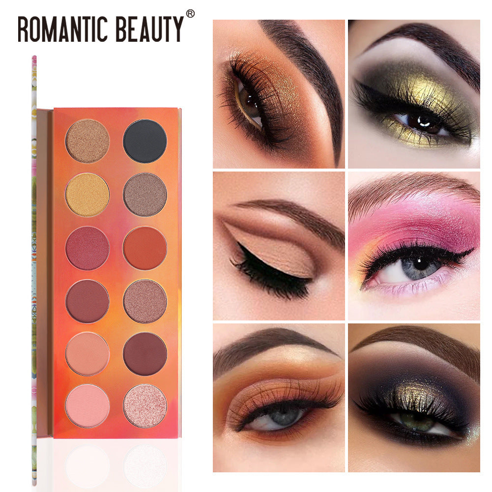 Romantic Beauty Eye Shadow w/Pearlescent Matte Finish