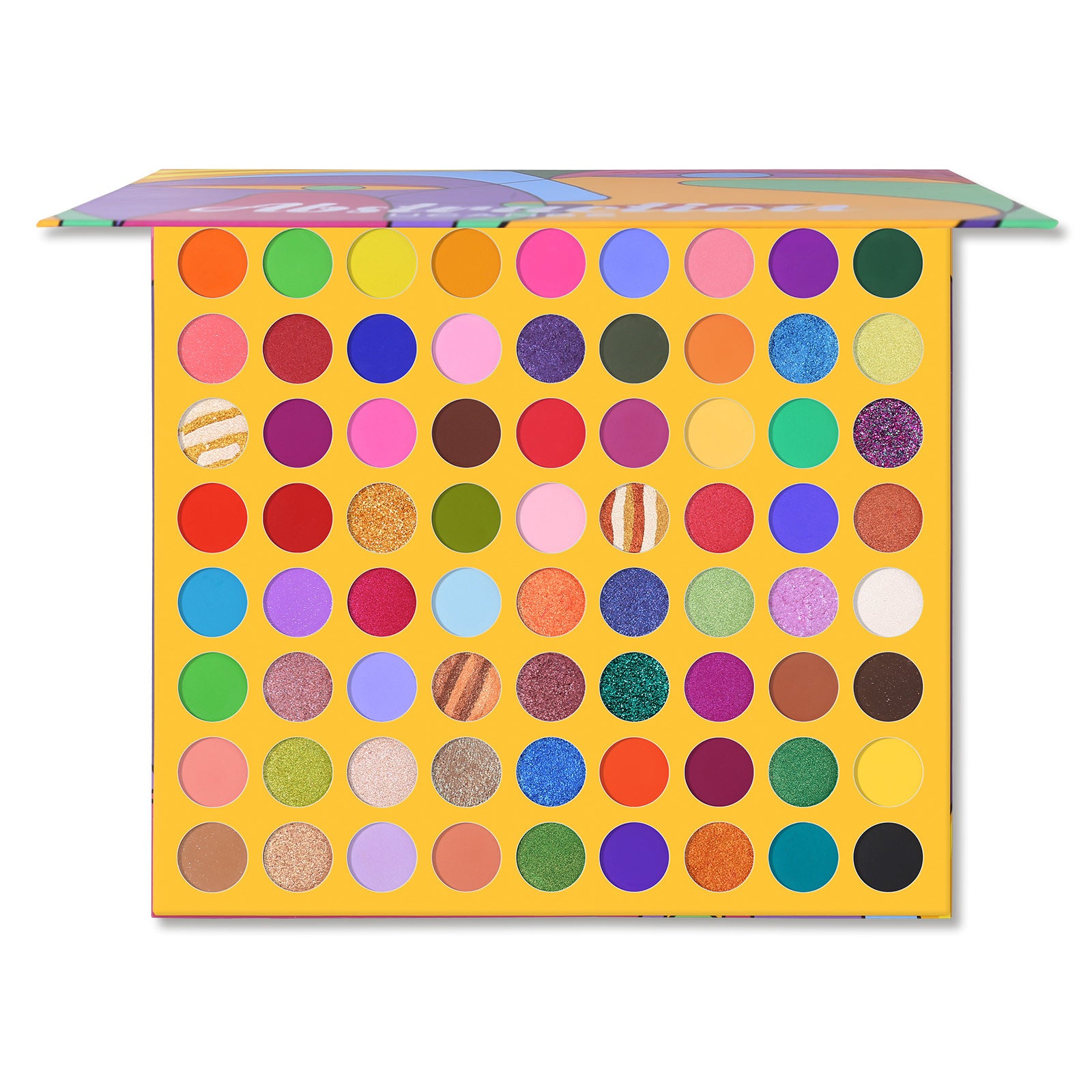 UCANBE 72-Color Abstract Eyeshadow Palette