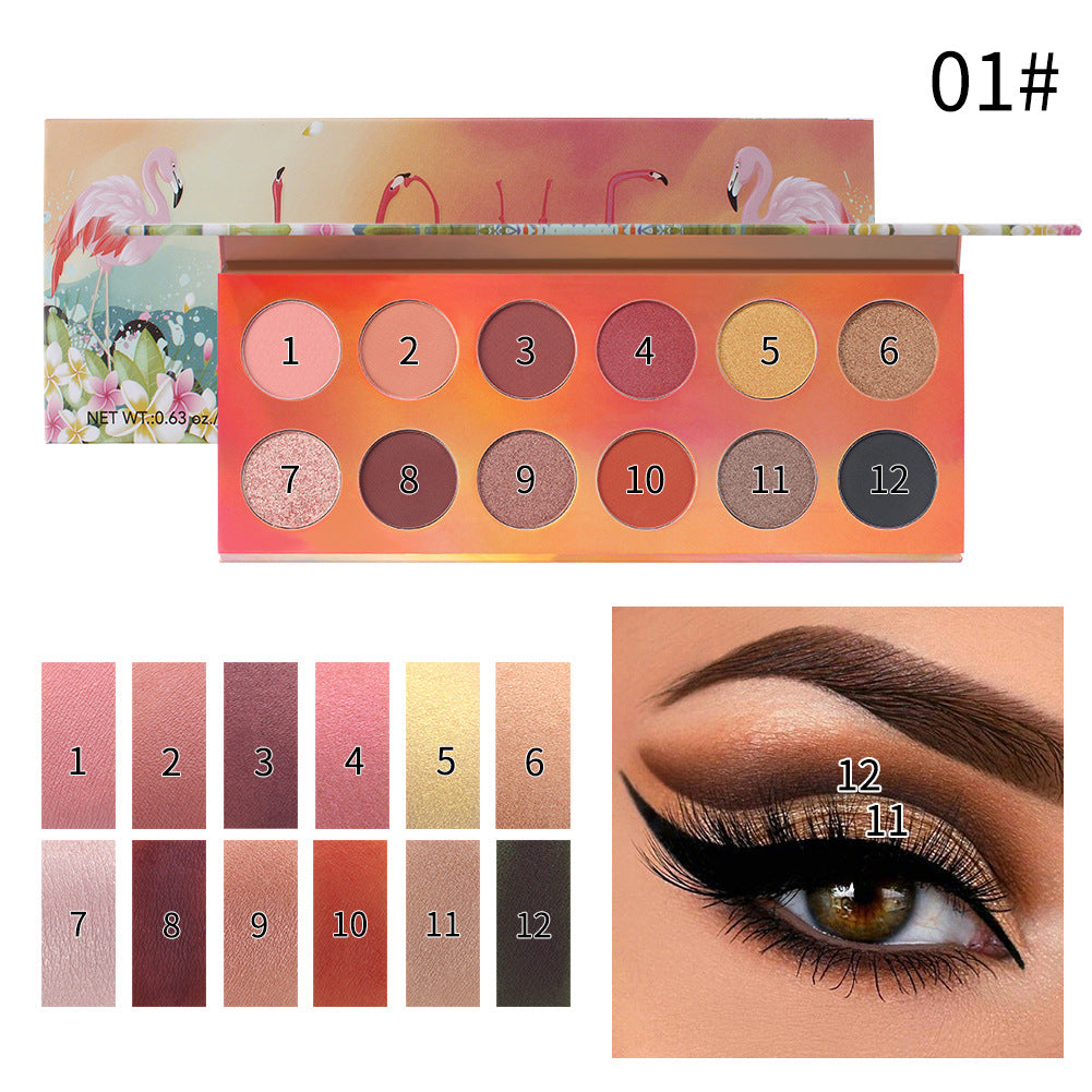 Romantic Beauty Eye Shadow w/Pearlescent Matte Finish