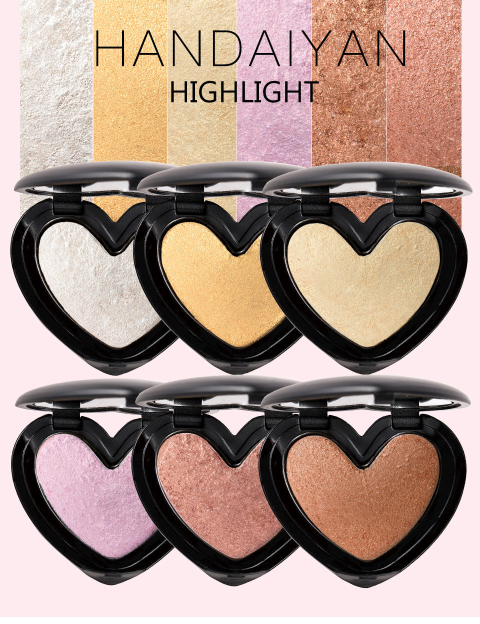 HANDAIYAN Highlight & Eyeshadow Duo Powder