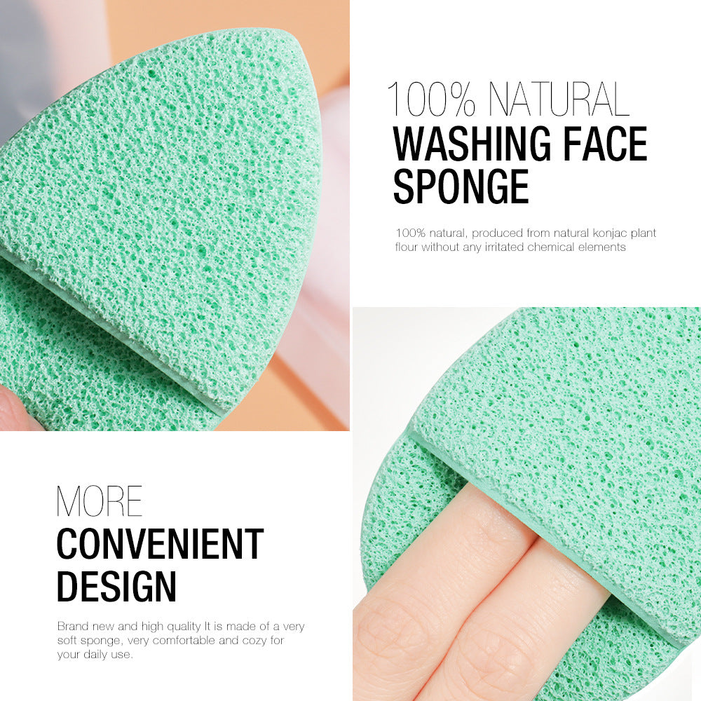 O.TWO.O Oval Sponge Makeup Remover Puff