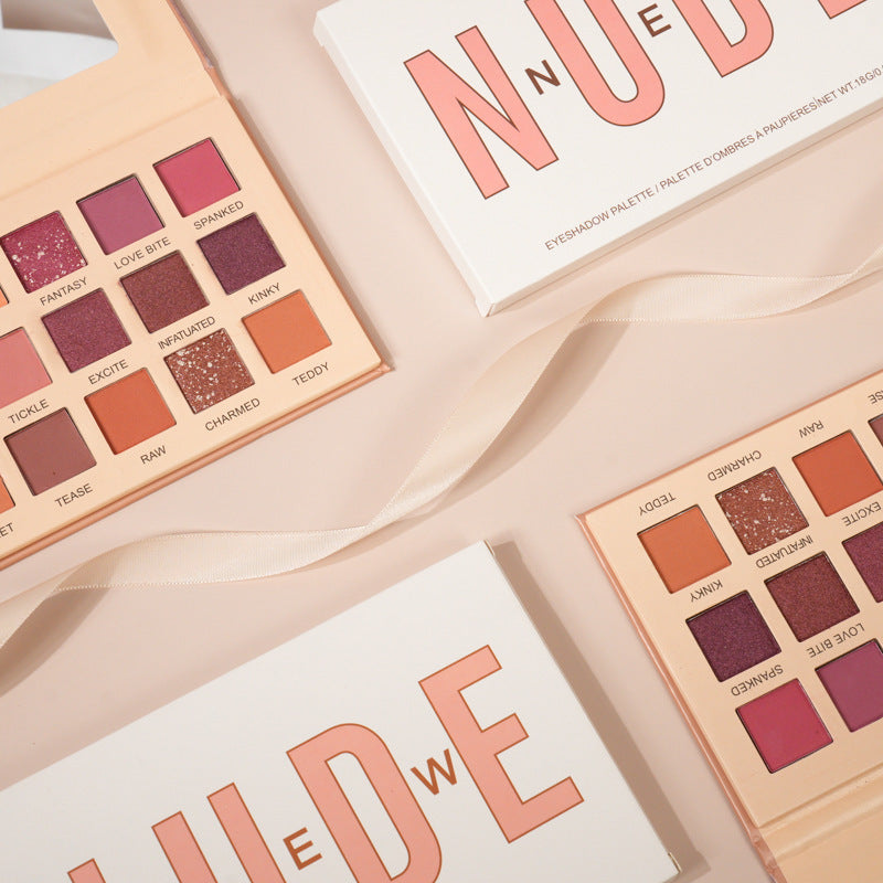 Desert Rose 18-Color Matte Pearl Eyeshadow Palette