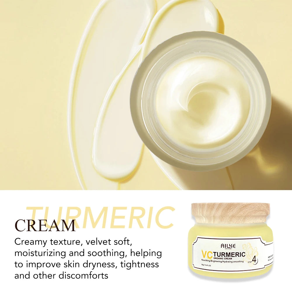 Turmeric & Vitamin C Brightening Skin Care Set | 5-Piece Ritual