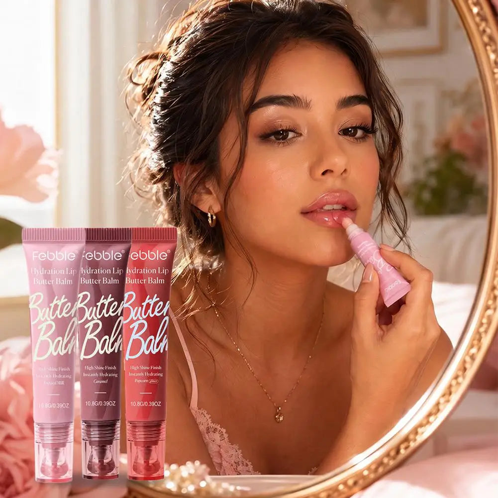 Hydrating Plumping Lip Gloss Liquid Lipstick Long Lasting Shine Moisturizing Tint Smooth Glitter Pigmented Daily Wear Lip Makeup