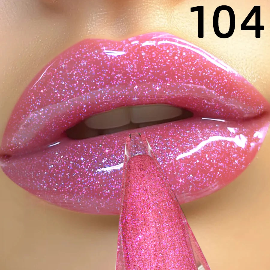 8 Colors Shimmer Lip Gloss Oil