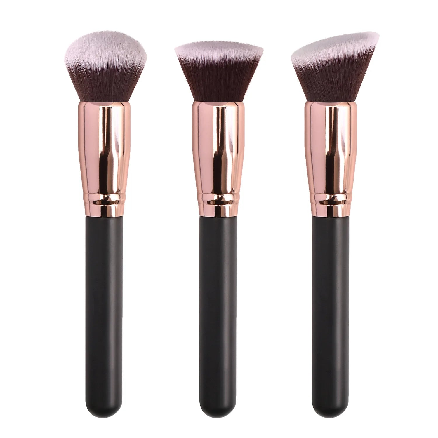 Professional Makeup Brush Set — Foundation, Powder, Concealer & Blush