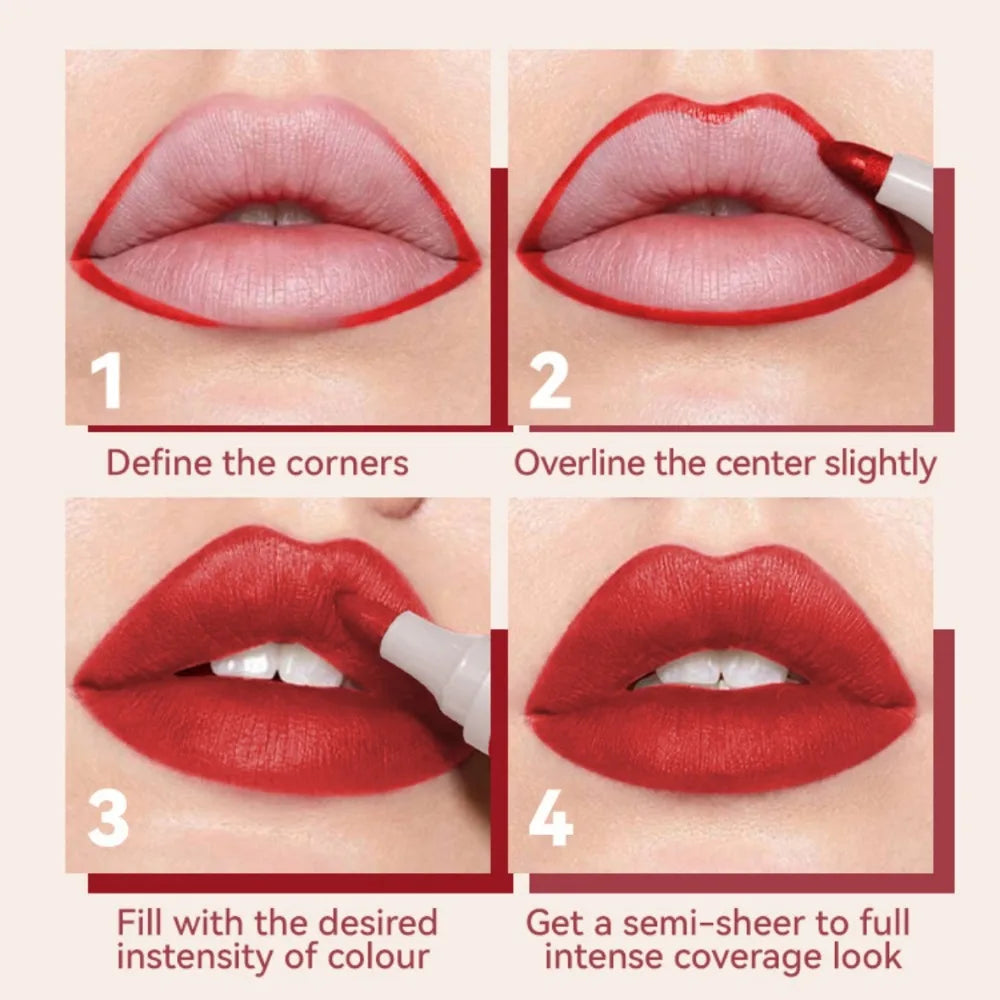 Liquid Marker Lip Liner Pen