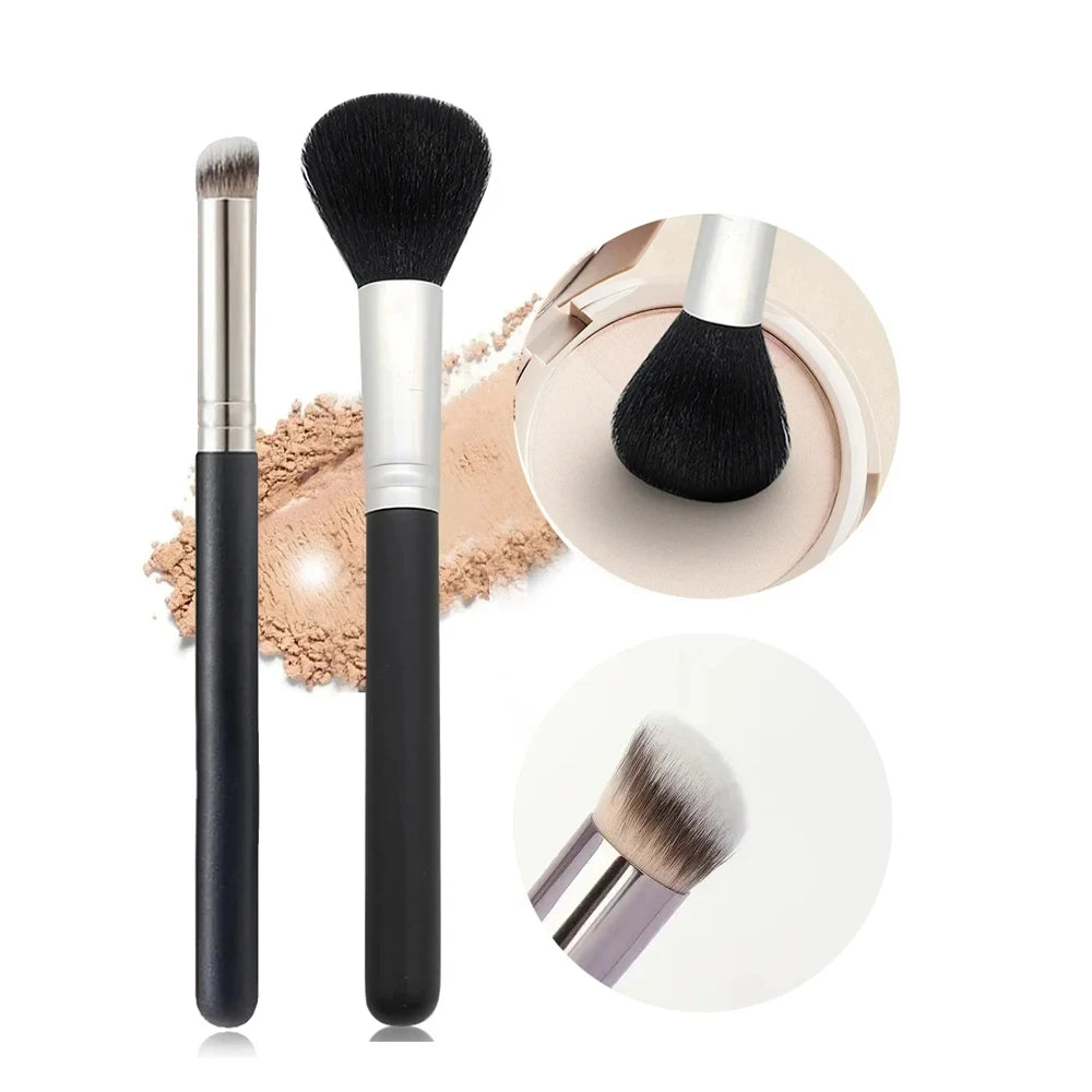 Loose Powder Concealer Blending Blush Brush