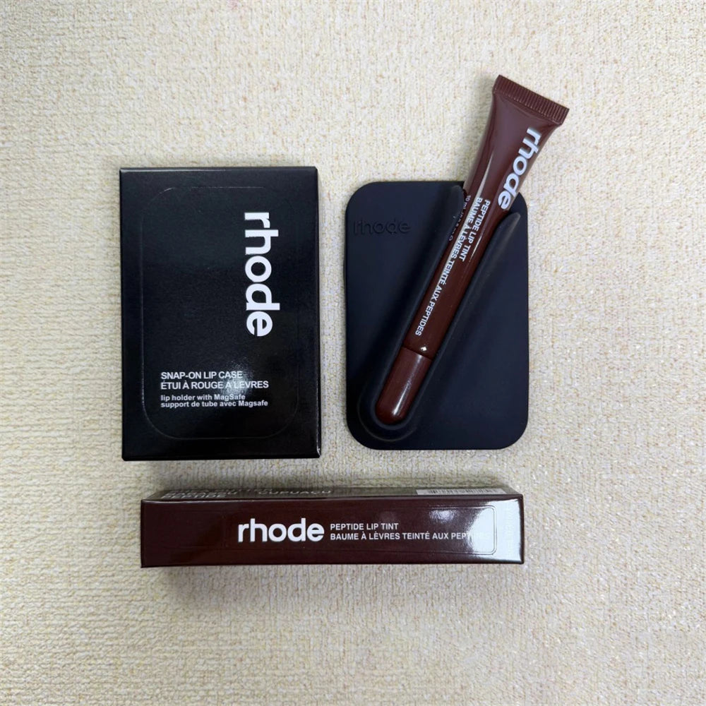 Rhode Magnetic SNAP-ON LIP Case for All Mobile Phones for Magsafe Lip Gloss Holder with Long Lasting Lipstick Lip Gloss