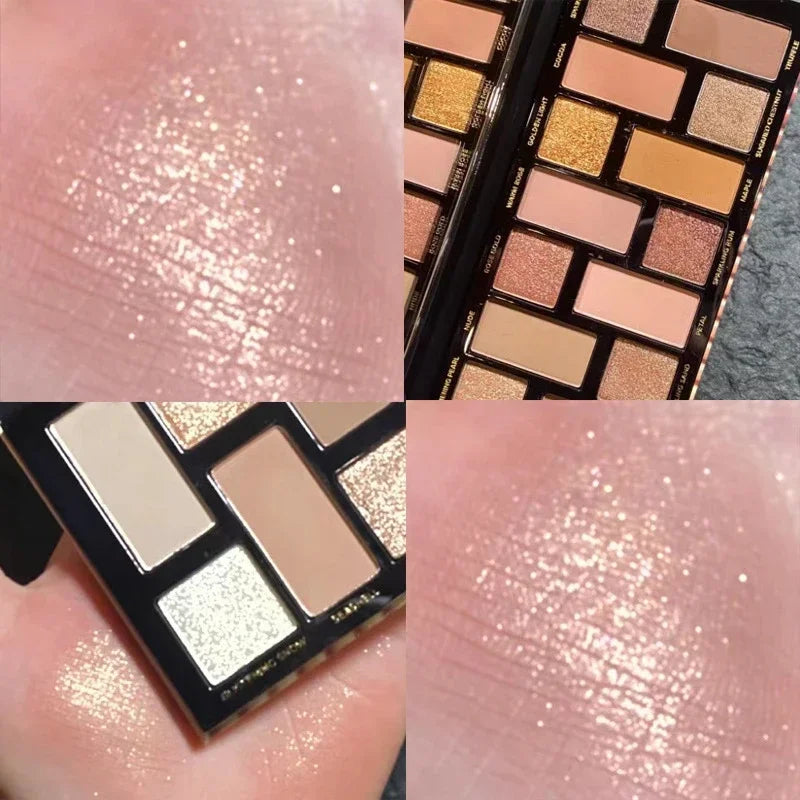 16-Color Glitter & Matte Eyeshadow Palette