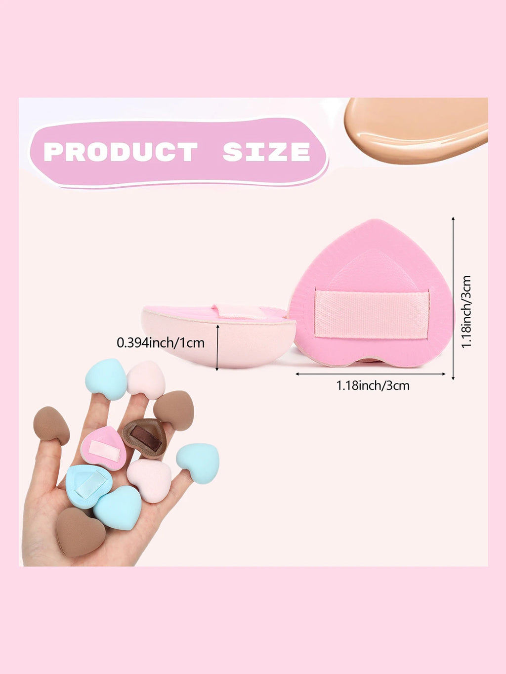 Super Soft Makeup Puffs – 5, 10 or 20 Pack