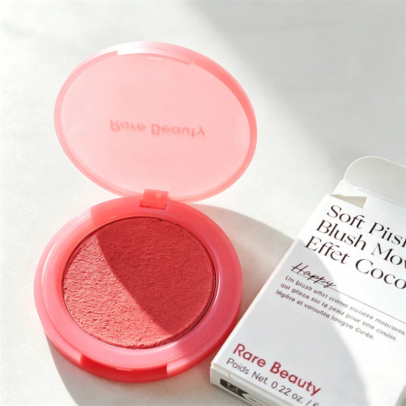 Rare Beauty 7 Colors Matte Blurred Bouncy Cushiony Cream-to-powder Blush Moisturizer Natural Makeup Happy Hope Worth Thriving
