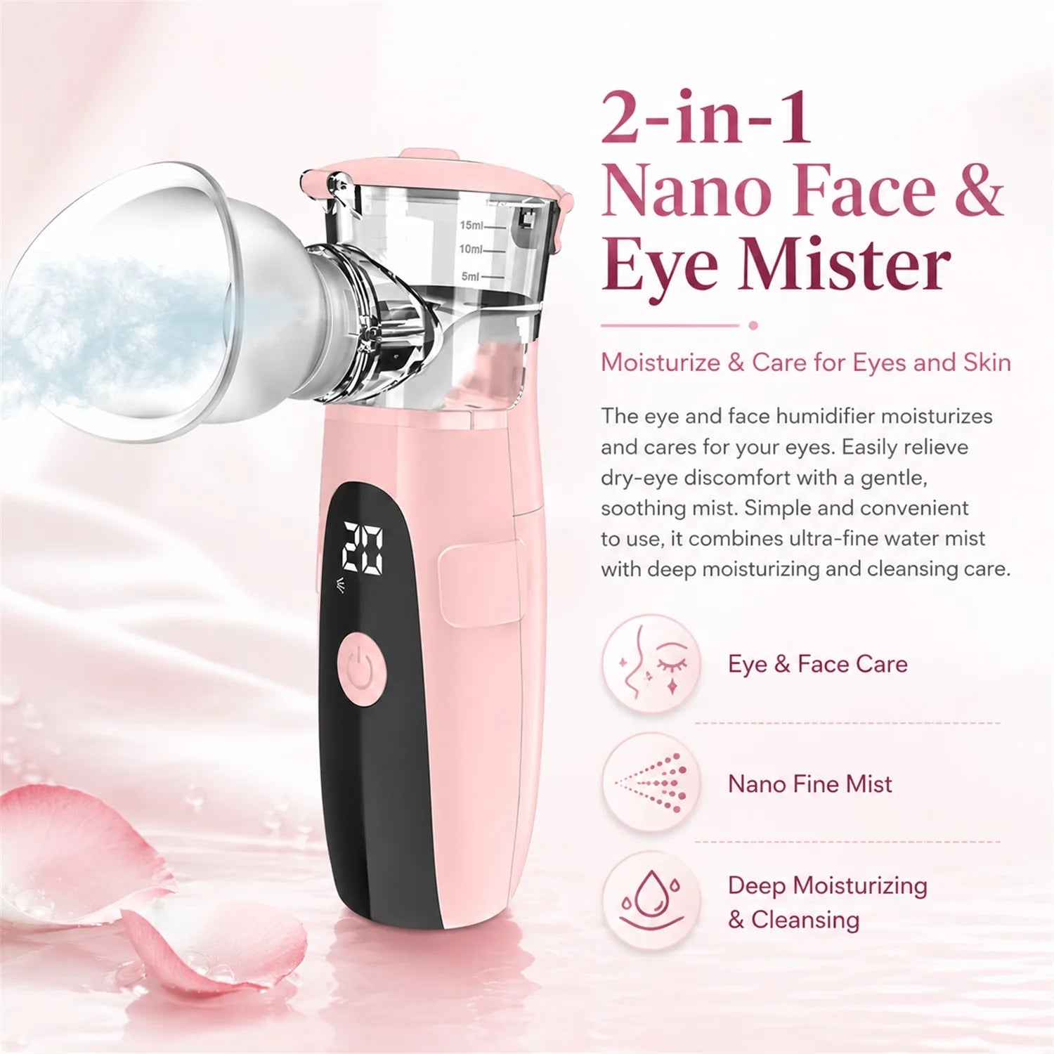 Eye Moisturizer Nebulizer – Eye Care Beauty Instrument