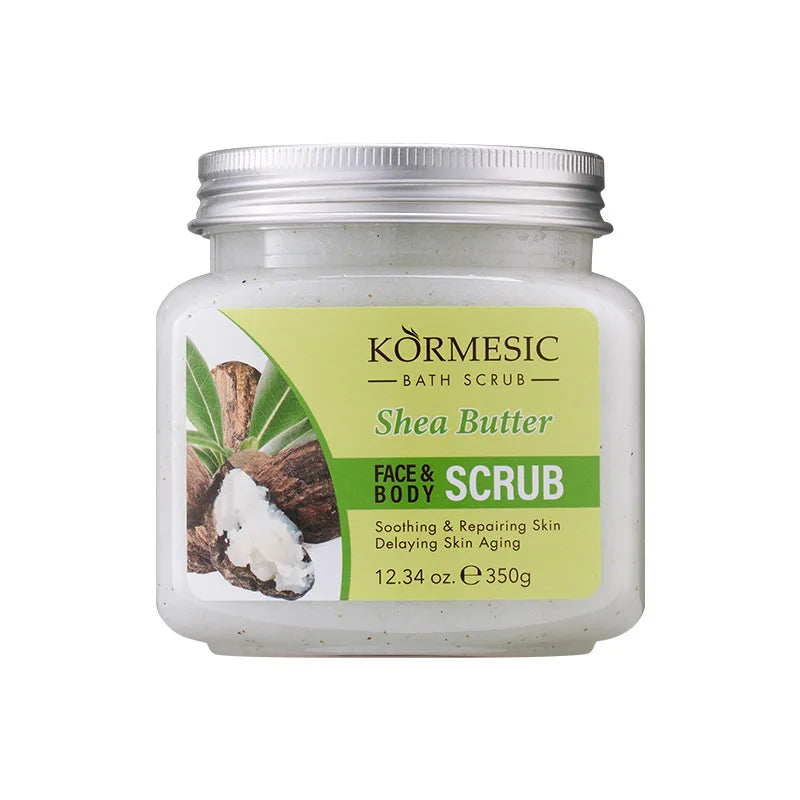 KORMESIC Turmeric Body Scrub & Rose Facial Exfoliant