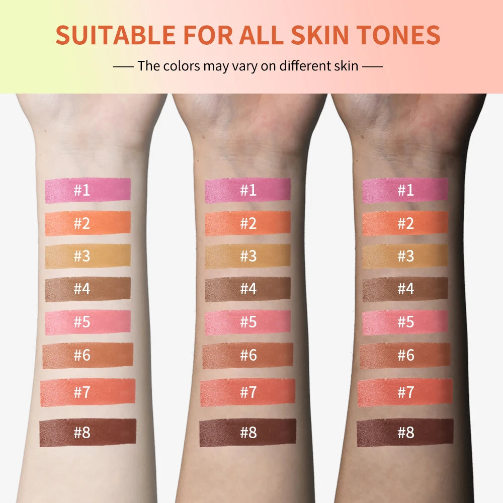 8-Shade Cream Blush & Contour Palette