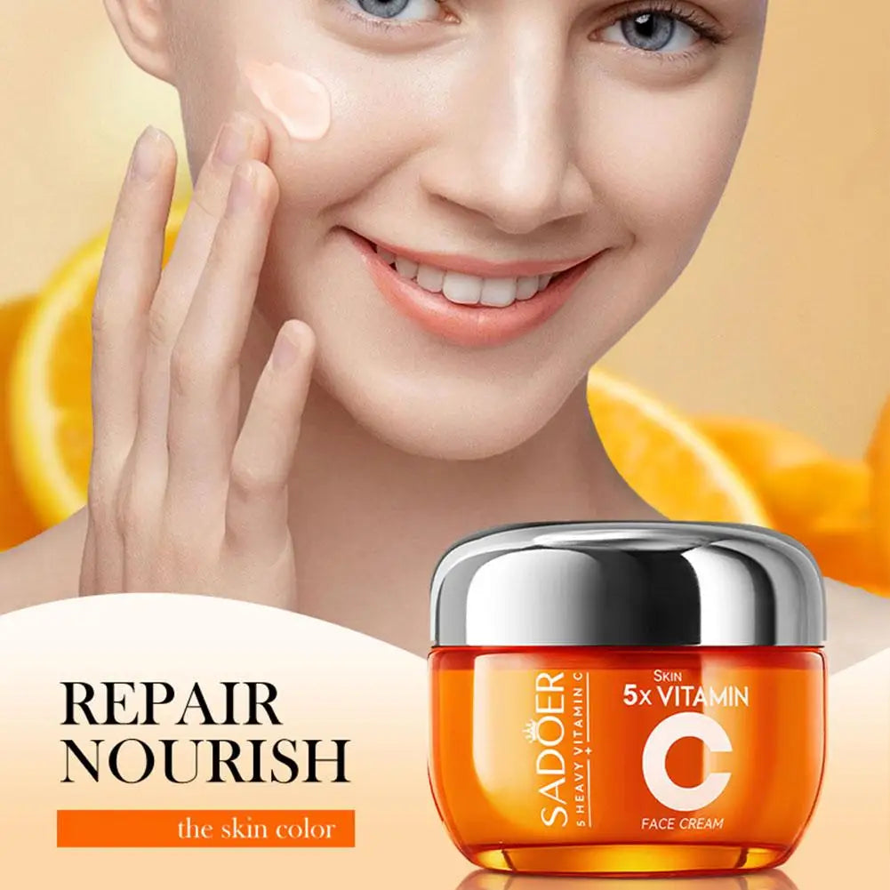 Vitamin C Firming & Brightening Skincare Set | Serum, Toner & Cream Trio