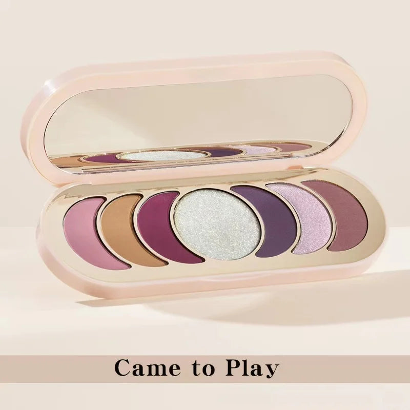 Luxury Makeup Rare Beauty High Gloss Eye Shadow Plate Pearlescent Lasting Glitter Brightening Highlight Powder Mirror Eyeshadow