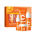Vitamin C Skincare Set — Cleanser, Toner, Serum & Cream, 5 Pcs