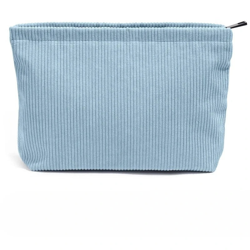 Corduroy Cosmetic Makeup Bag