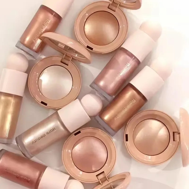 Rare Beauty Contour Stick Waterproof Shading Highlight Shadow Sculpt Facial V Shape Slim Nose Bright Side Cheek Smooth Makeups Y