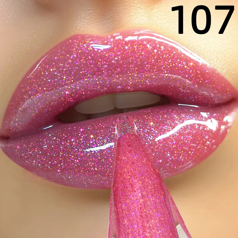 8 Colors Shimmer Lip Gloss Oil