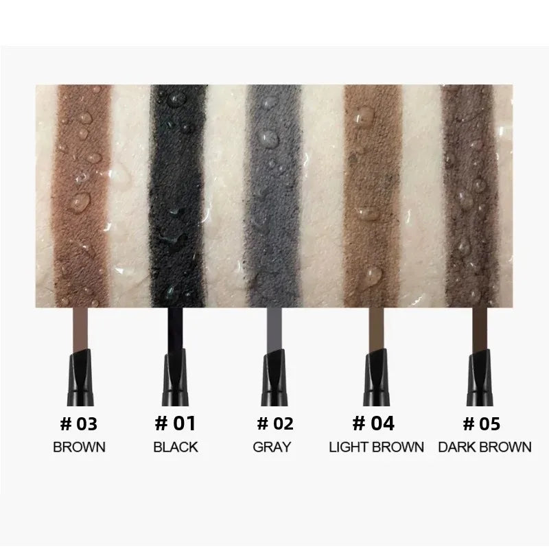 Natural Eyebrow Pencil 5 Colors Waterproof