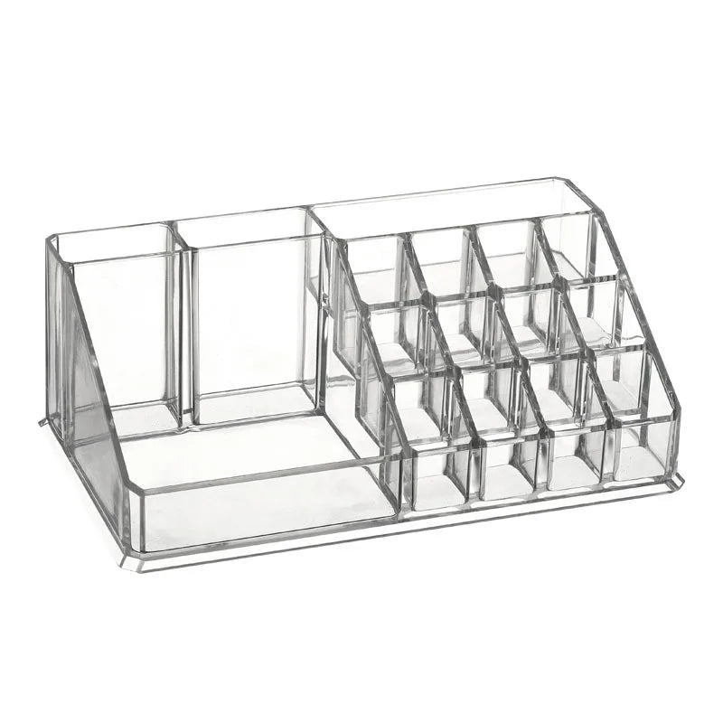 Clear Acrylic Makeup Organizer & Brush Holder