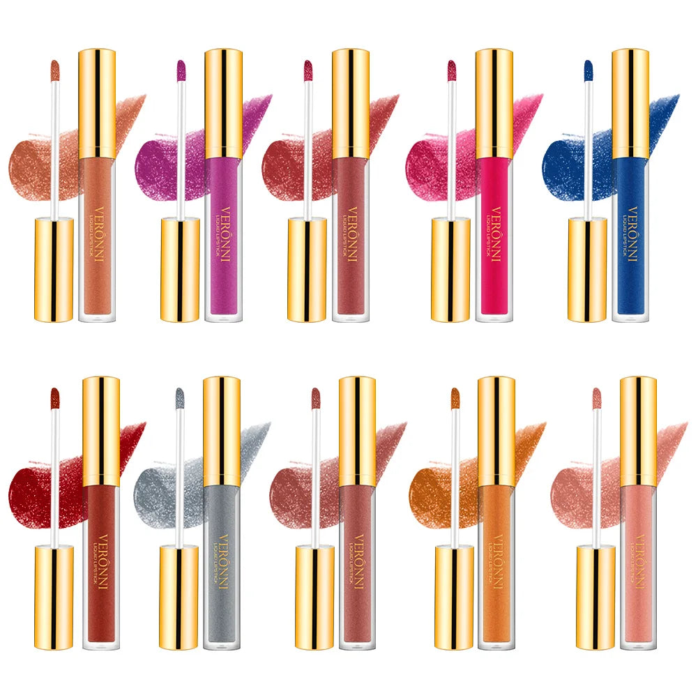 Diamond Shimmer Lip Gloss – 10 Shdes