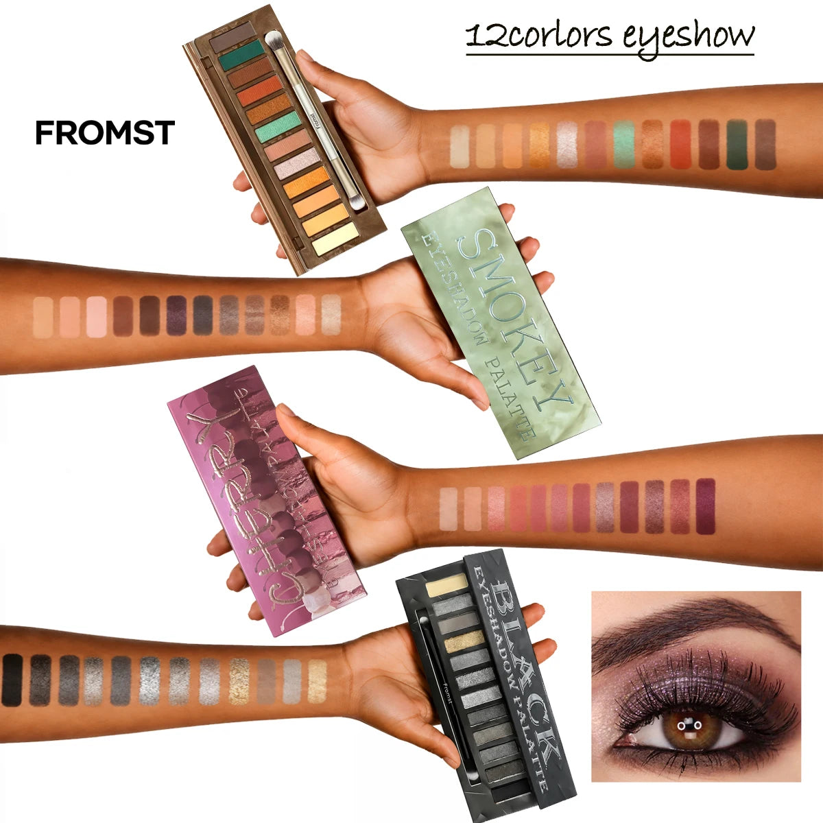 12 Color Eyeshadow Palette by Naked