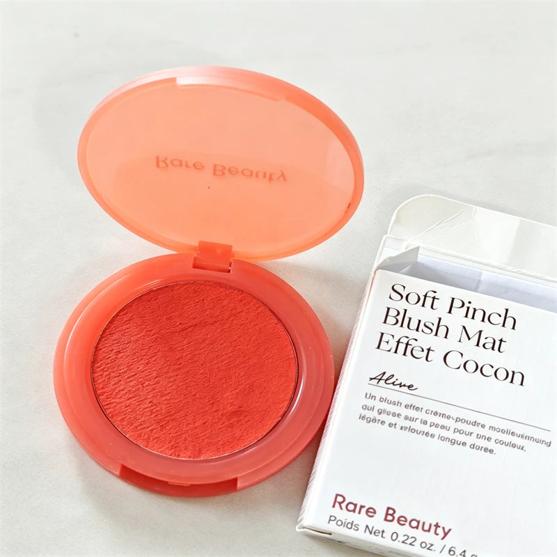 Rare Beauty 7 Colors Matte Blurred Bouncy Cushiony Cream-to-powder Blush Moisturizer Natural Makeup Happy Hope Worth Thriving