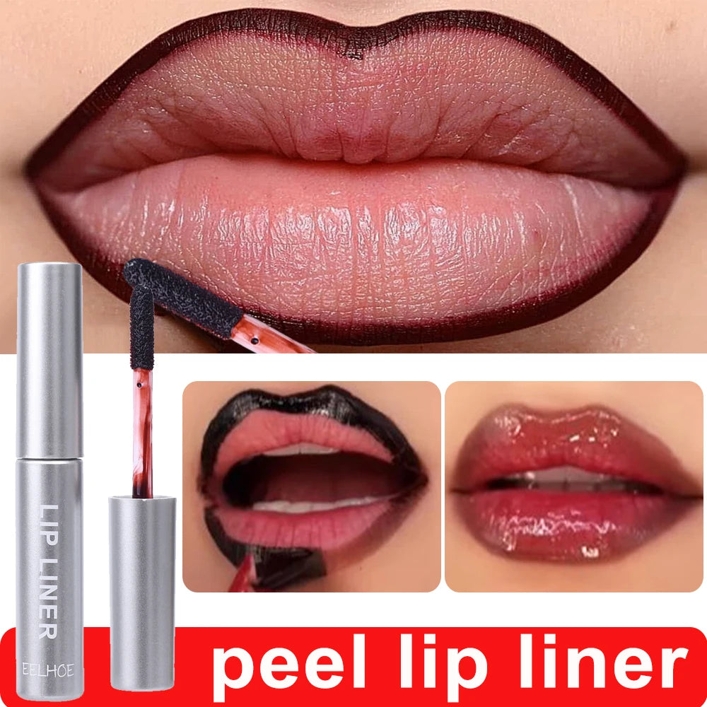 Peel-Off Lip Tint Liner — Waterproof Matte, Long-Lasting