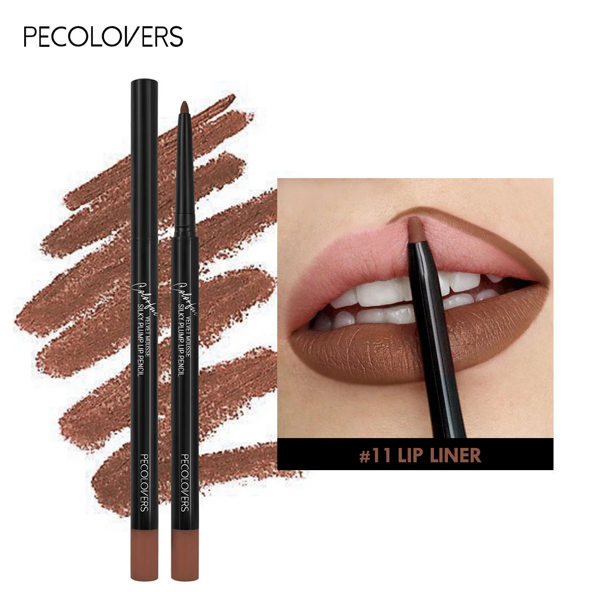 12-Color Matte Lipliner