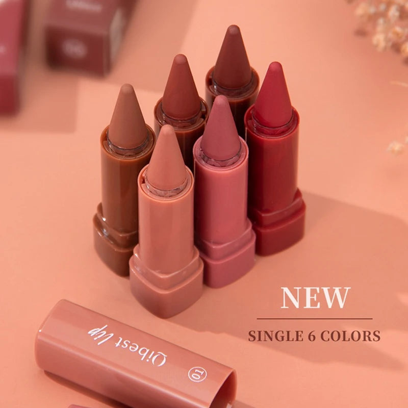 Tapered Lip Liner Pencil Set Matte Velvety Lipliner