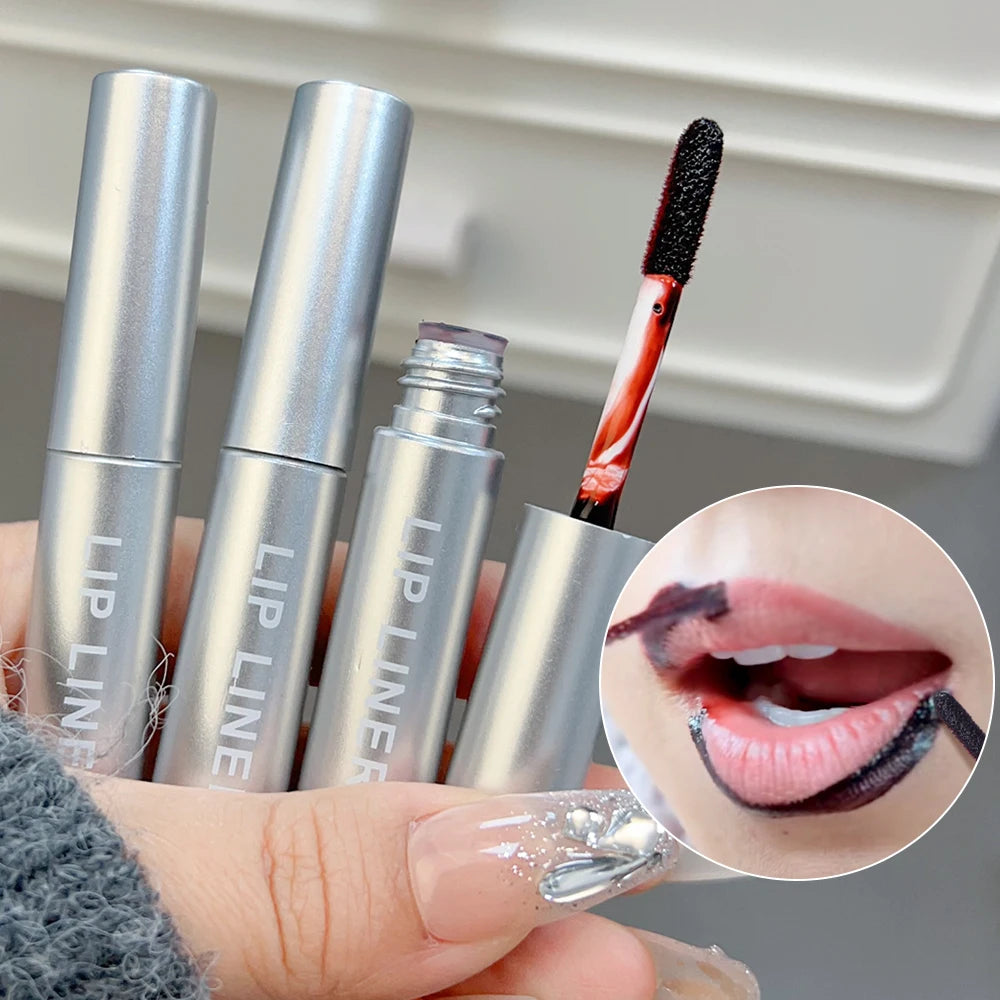 Peel-Off Lip Tint Liner — Waterproof Matte, Long-Lasting