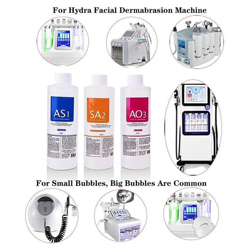 Aqua Peel Face Serum — AS1 SA2 AO3, 400ml (3-Pack)