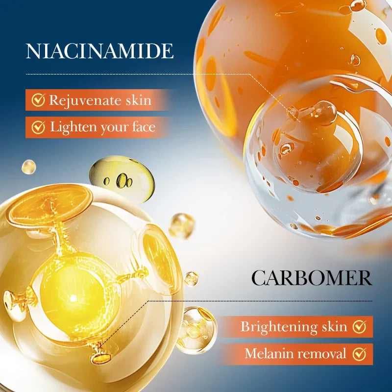 Vitamin C Skincare Set — Cleanser, Toner, Serum & Cream, 5 Pcs